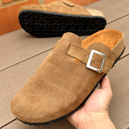 Sandalias Anatómicas Texas en Cuero Genuíno