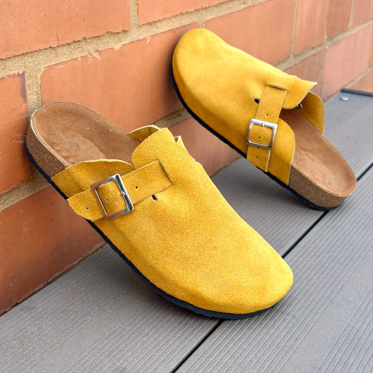 Sandalias Anatómicas Texas en Cuero Genuíno
