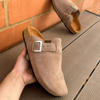 Sandalias Anatómicas Texas en Cuero Genuíno